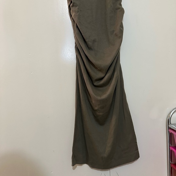 New Michael Stars Midi Dress Green Size S - Picture 2 of 8